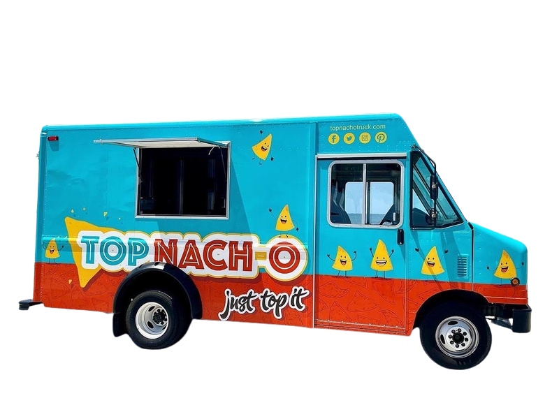 Small Food Truck Wrap Small Food Truck